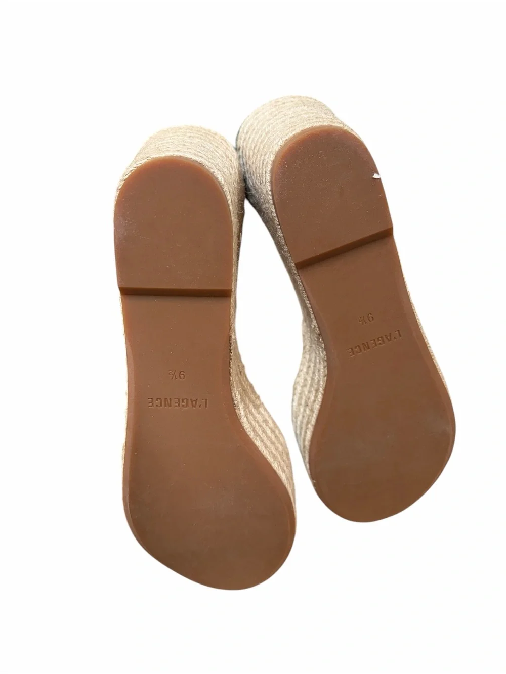 L’Agence Avice Ankle Strap Espadrille Platform Wedge Sandal